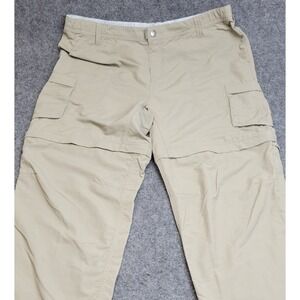 REI Convertible Pants Womens 16 Petite Brown Outdoor Hiking Techwear Utility